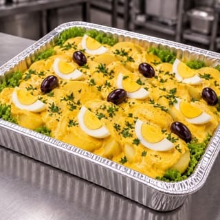Fuente de Papa a la Huancaina Pequeña
