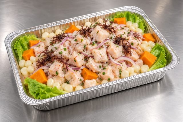 Fuente de Ceviche Mediano.