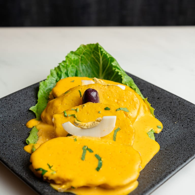 Delicious Papa a la Huancaina