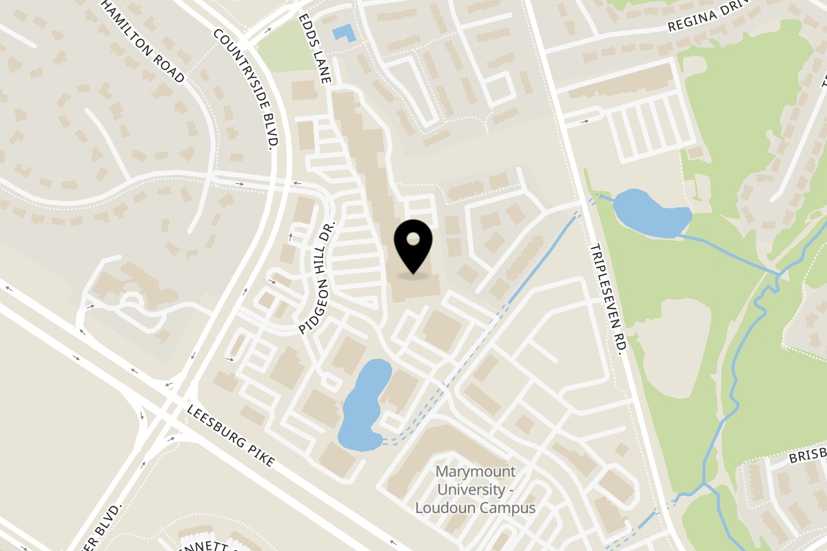 Map showing the location of Doña Sazón Sterling on 30 Pidgeon Hill Dr in Sterling