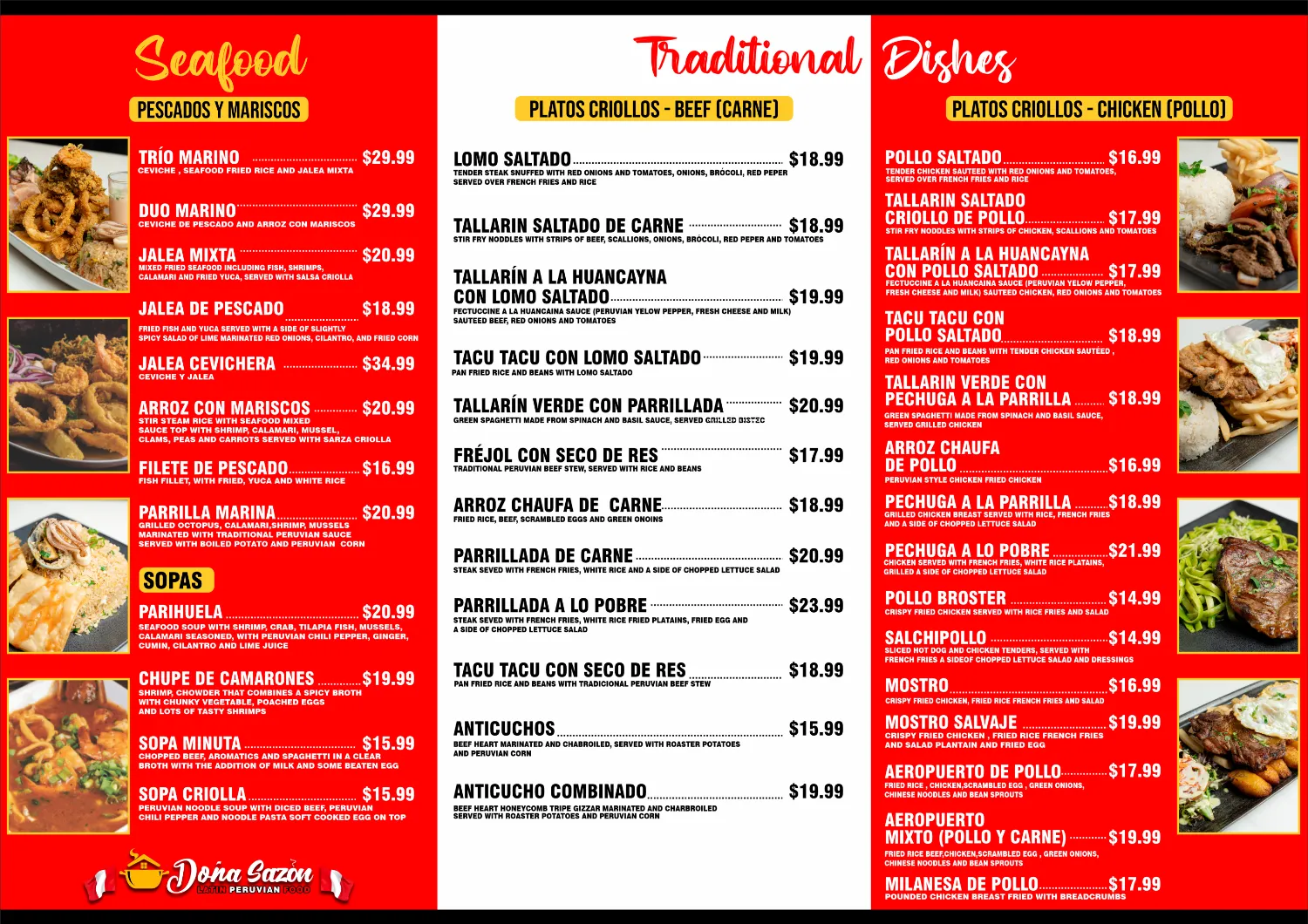 Menus 2